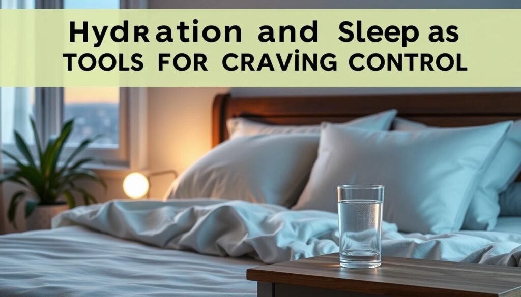 Hydration and Sleep for Sugar Cravings